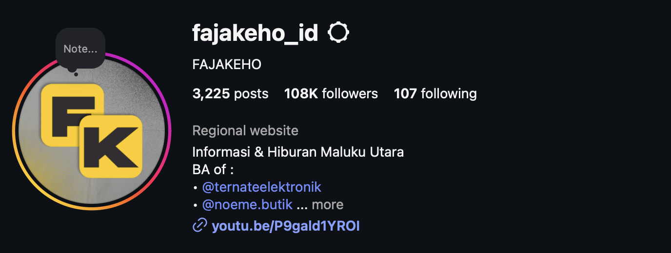 Ikuti Kami di Instagram