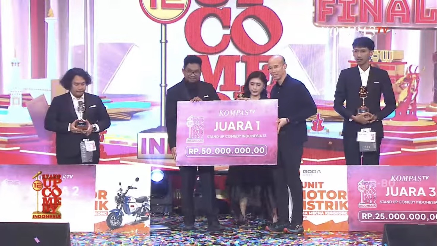 Mukmin, Komikas Asal Ternate Berhasil Keluar Sebagai Juara Satu Stand Up Comedy Indonesia (SUCI) 12 Kompas Tv